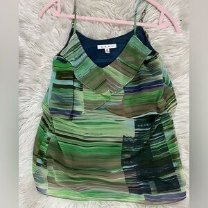 Cabi Kelly Green T-strap Top Size XS